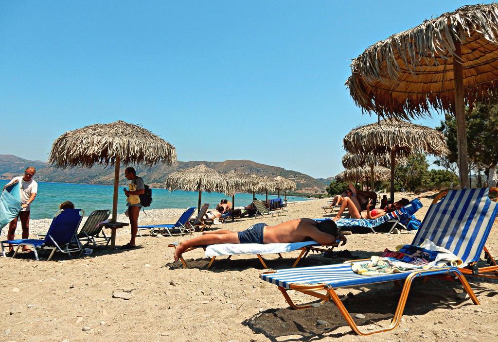 Camping Mithimna Kissamos Bagian luar foto